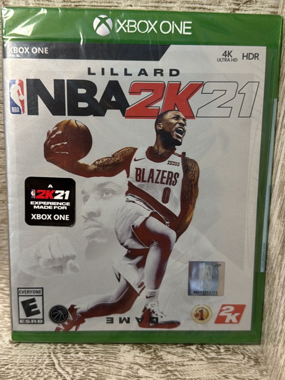 Microsoft Xbox One NBA 2K21 Lillard Cover (White, Red, Green)